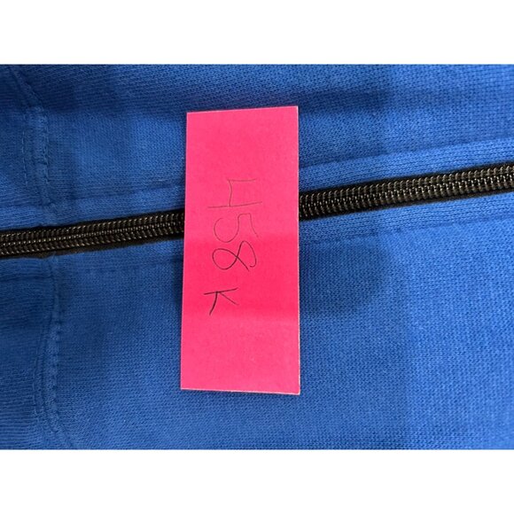 Chaps NWT Mens Blue Track Jacket With Black Stripes Full Zip Size L - Picture 9 of 11